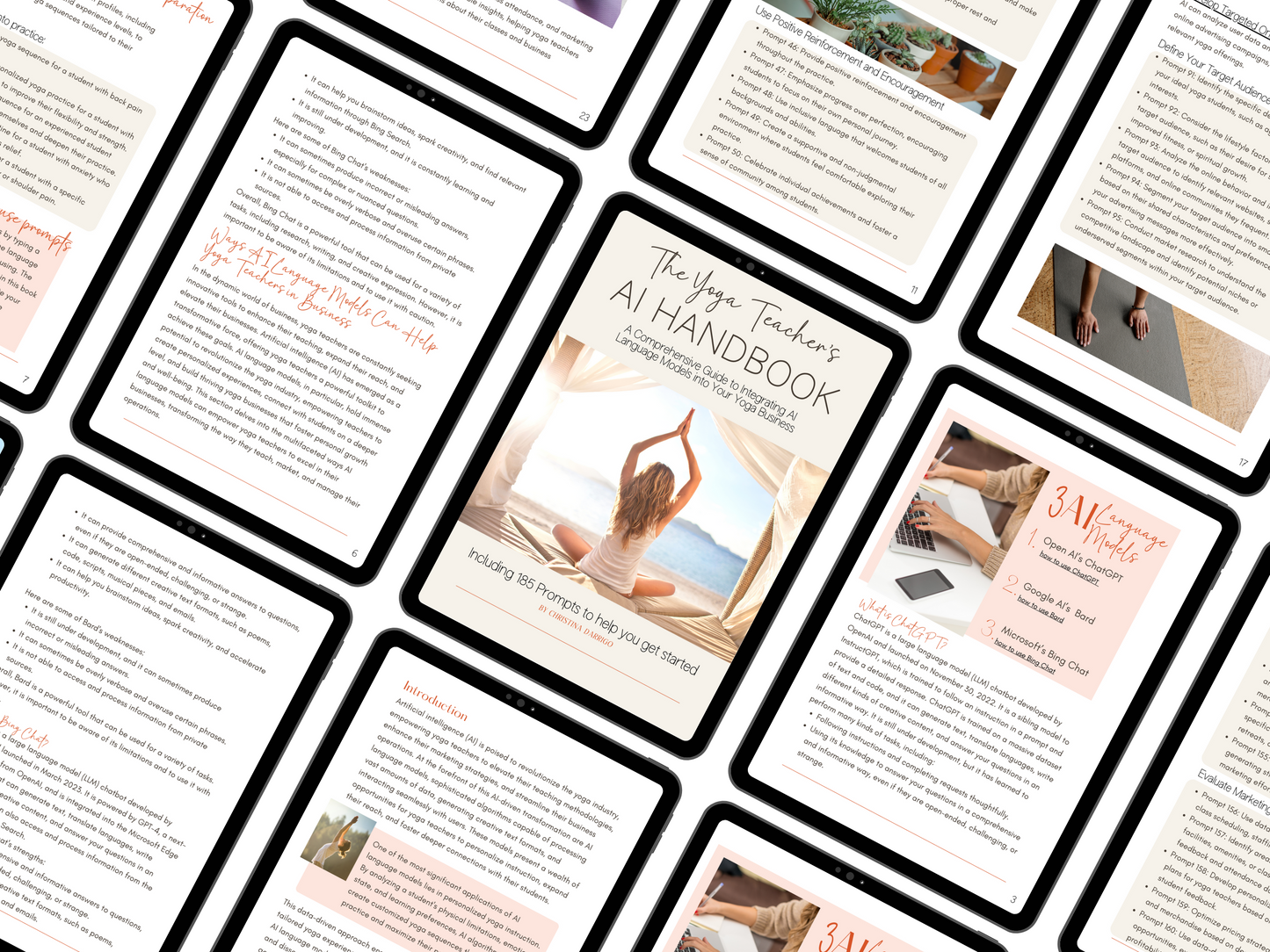 The Yoga Teacher's AI Handbook: A Comprehensive Guide to Integrating AI Language Models into Your Yoga Business Ebook